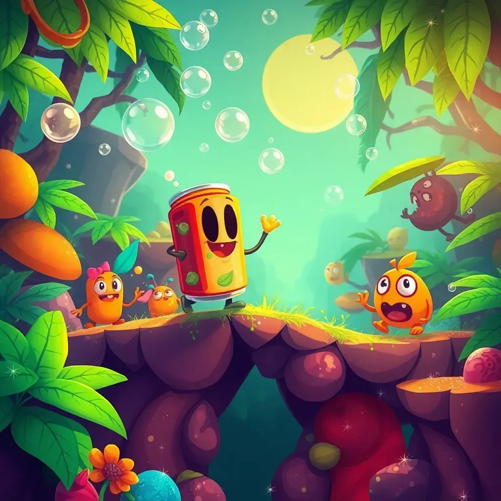 Fizzy Quest: The Carbonation Crusade