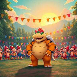 Koopa's Last Stand - Text-based game