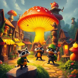 Mushroom Heist - Text-based game