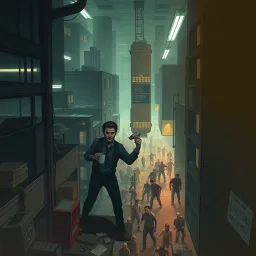 Zombie High Rise - Text-based game