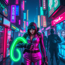 Snake Charmer: Neon Standoff - Text-based game