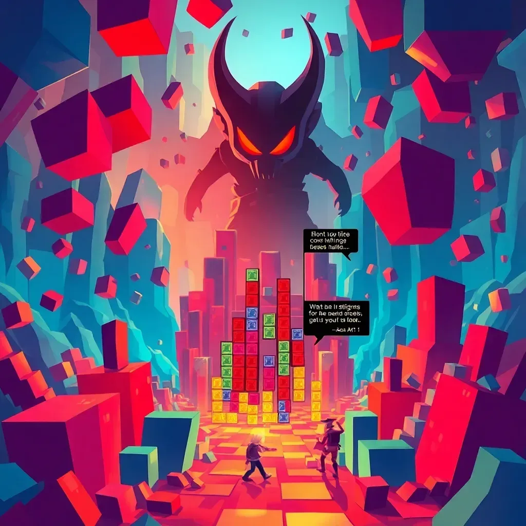 Tetris: The Underworld Blockade