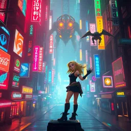 Cyber Slink: Neon Odyssey - Text-based game