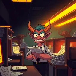 Hell's Bureaucracy - Text-based game
