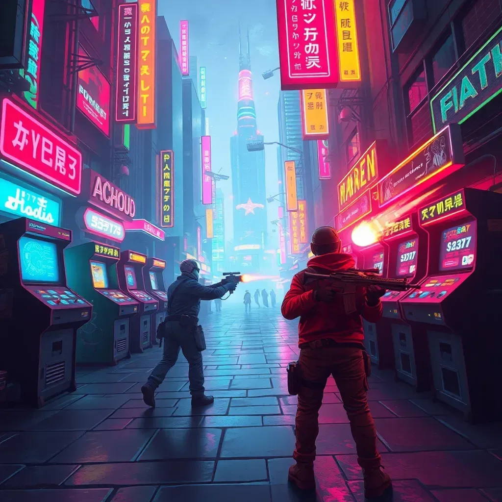 Bounty Hunters: Neon Skirmish