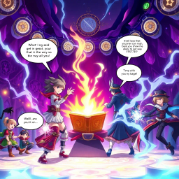 MagiMancer Showdown - Text-based game