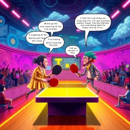 Pong Saga: The Ballad of Bouncing Champions - Text-based game