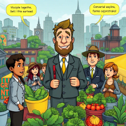 Harvest Havoc: Urban Agri-Crisis - Text-based game