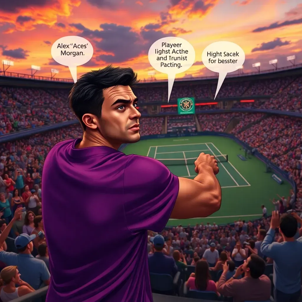 Net Gains: The Epic Tennis Showdown