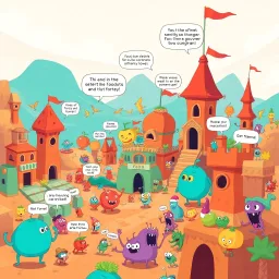 Defenders of Absurdistan - Text-based game