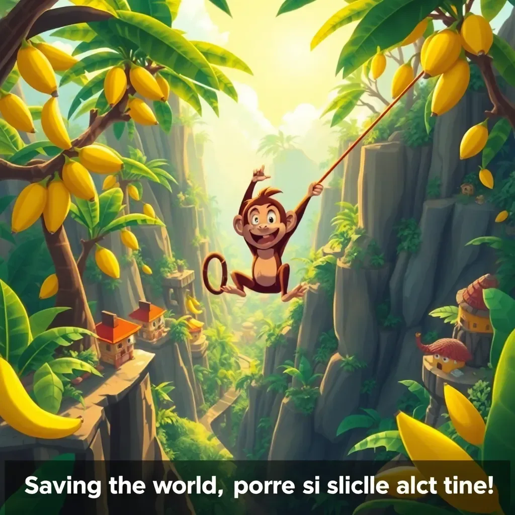 Banana Blitz: The Bumbling Rescue