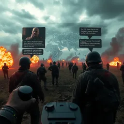 Cognitive Battlefield - Text-based game