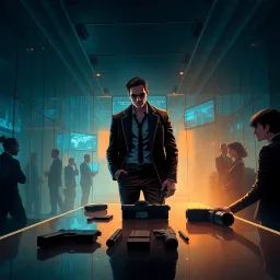 Heist of the Agents - Text-based game