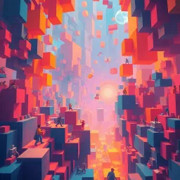 Tetris: The Layered Reckoning - Text-based game