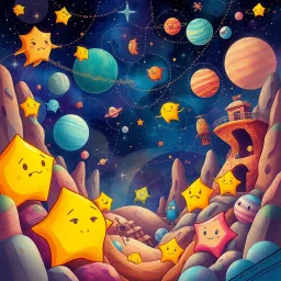Stellar Collector: The Cosmic Quest - Text-based game