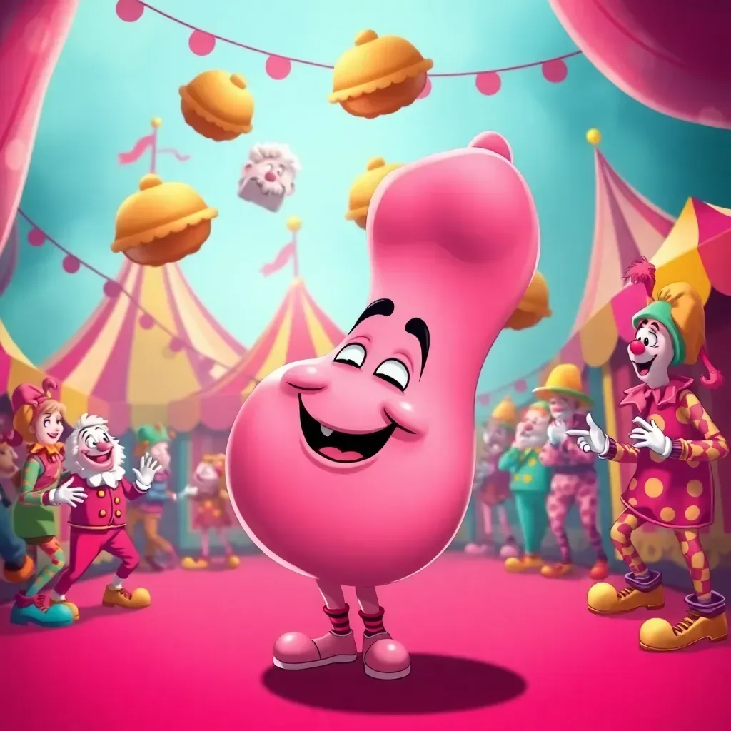 Toe-tally Clownin' Around