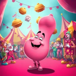 Toe-tally Clownin' Around - Text-based game