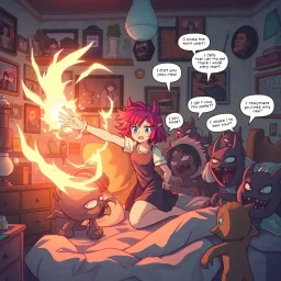 Bedroom Brawl: Demon Drama