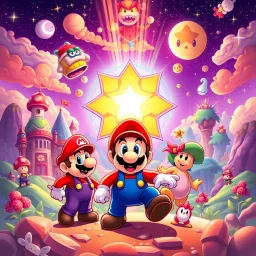 Mario's Time-Tangled Tale - Text-based game