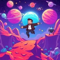 Elon Jump: Odyssey to Mars - Text-based game