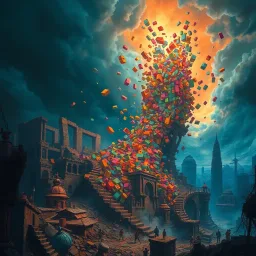 Tetraclysm: The Infinite Collapse - Text-based game