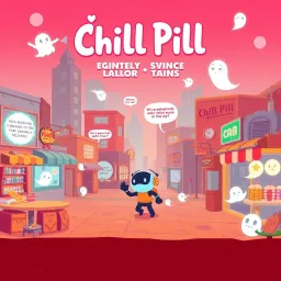 Chill Pill: Ghostly Encounters - Text-based game