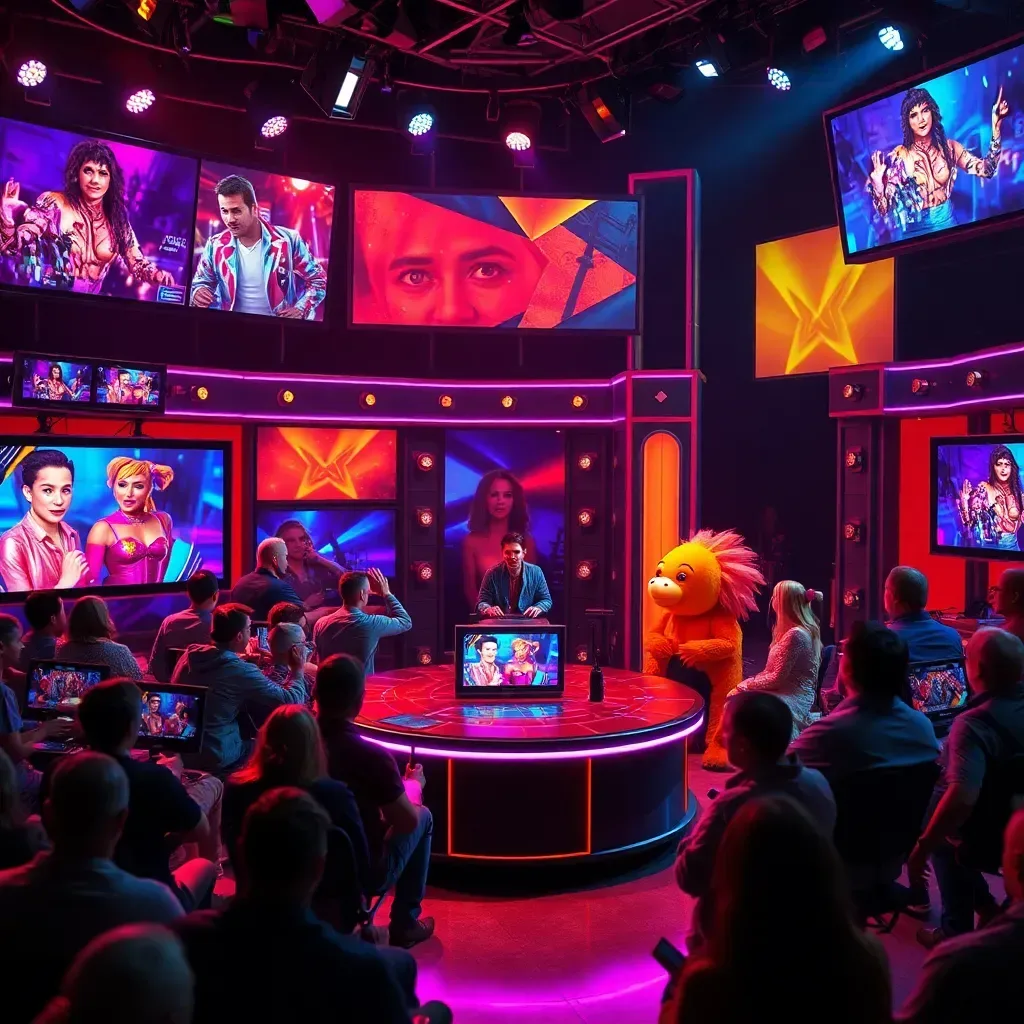 Broadcast of the Dazzling Game