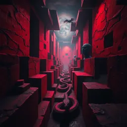 Serpentine Shadows - Text-based game