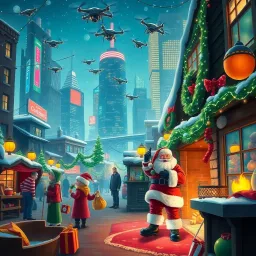 Santa's Secret Agenda - Text-based game