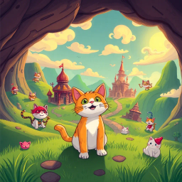 Feline Odyssey: The Koopa Conspiracy - Text-based game