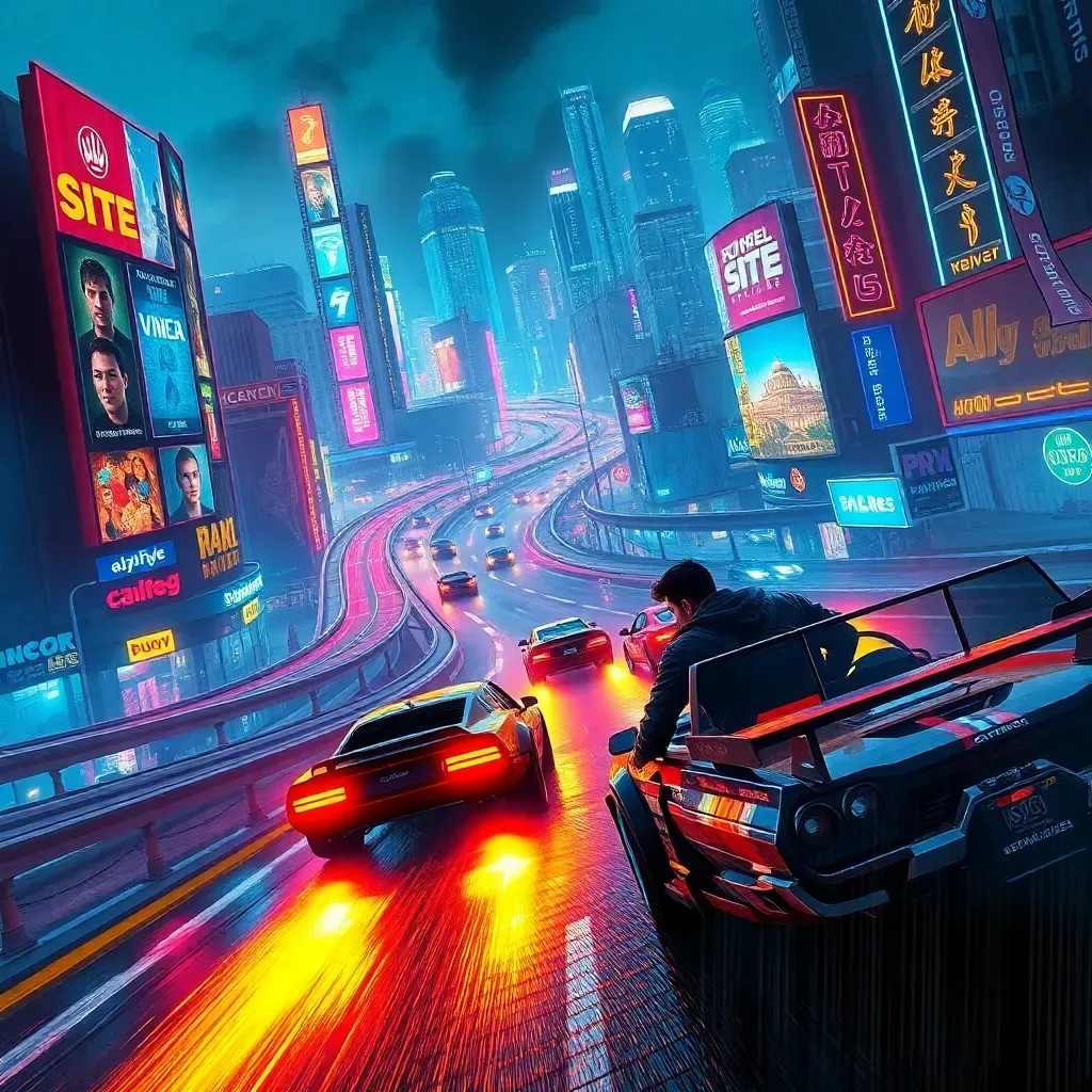 Neon Drift: Urban Underworld