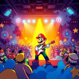 Mario's Last Stand: The Amped-Up Adventure - Text-based game