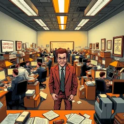 Bullshit Bureau: The Corporate Conspiracy Chronicles - Text-based game