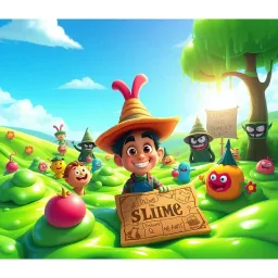Slime Symphony: The Great Slime Heist - Text-based game