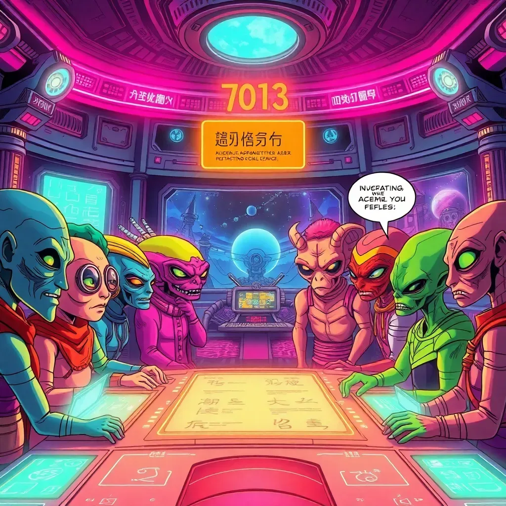Galactic Negotiator: Space Invaders' Union