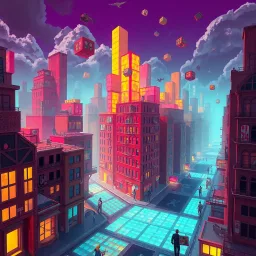 Tetris: Reality Shift - Text-based game