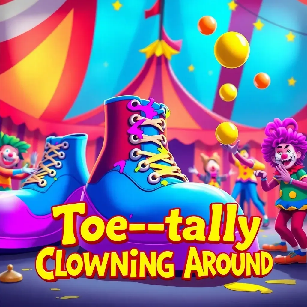 Toe-tally Clowning Around