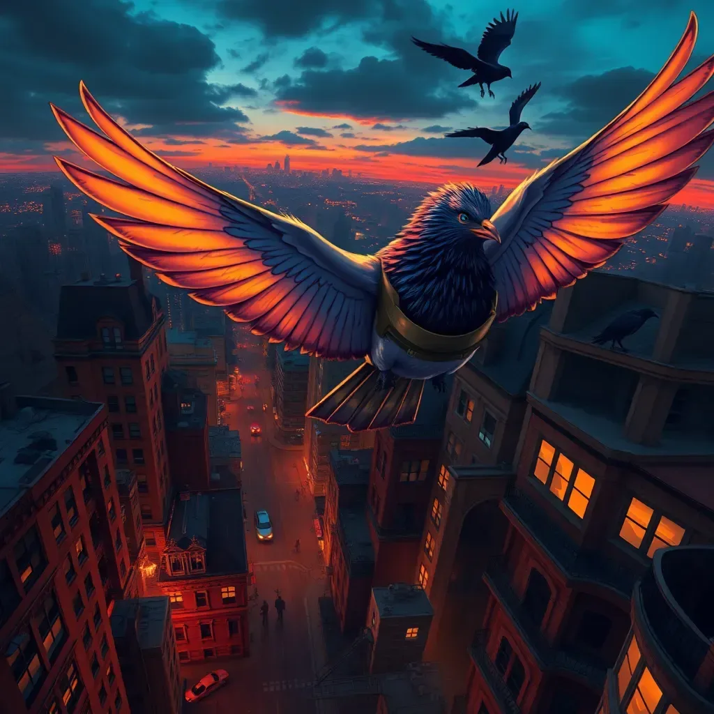 Rogue Pigeon: Aerial Overdrive