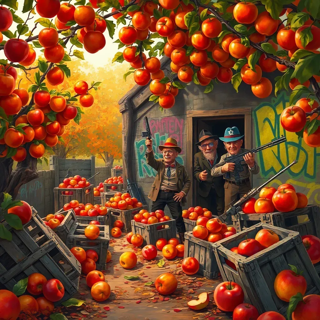 Chaos in the Orchard