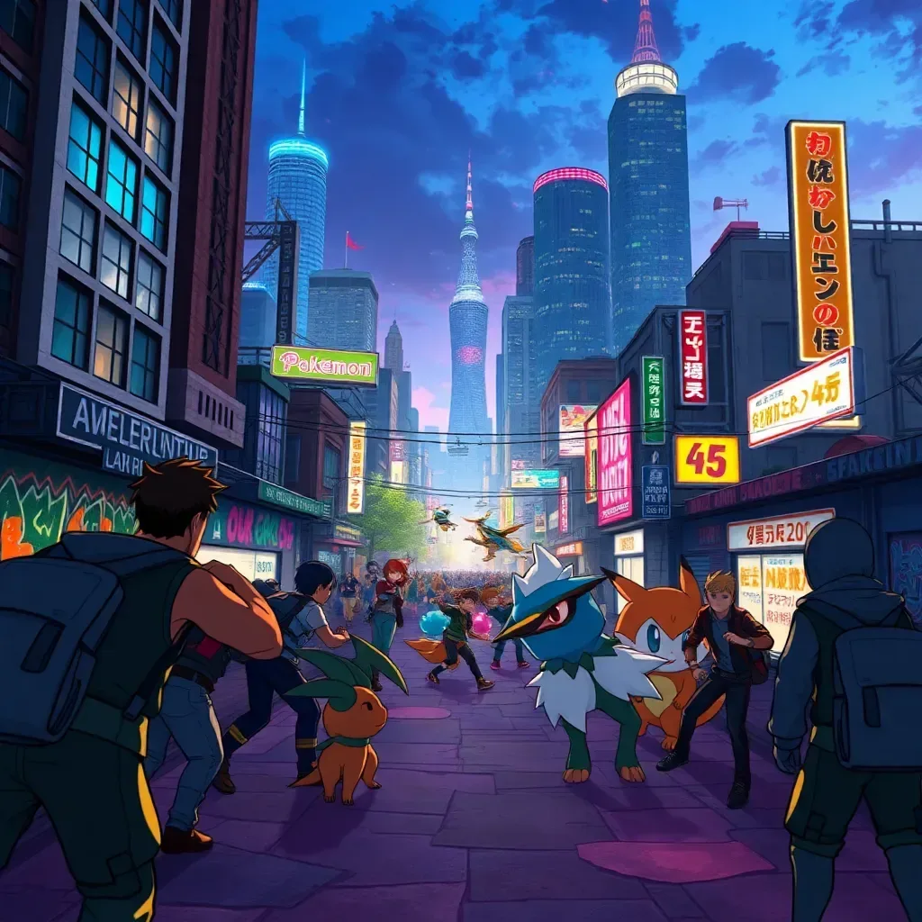 Pokémon Turmoil: City Showdown