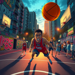 Hoop Dreams & Nightmares - Text-based game