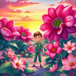 Blooming Mayhem - Text-based game