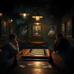 Checkmate of Shadows - Text-based game