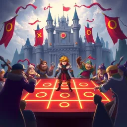 Tic Tac Toes of War - Text-based game