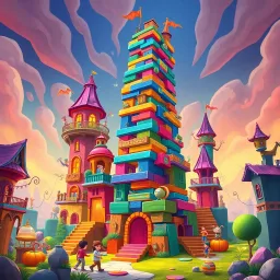Jenga: The Tower of Trials - Text-based game