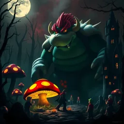 Mario: Dark Requiem - Text-based game