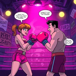 Fisticuffs & Flirtation - Text-based game