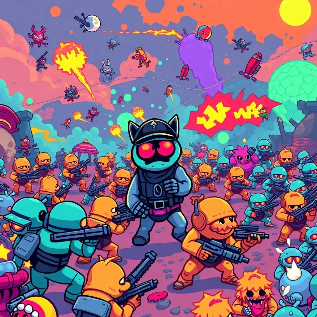 Pixel Warzone: Duty Calls