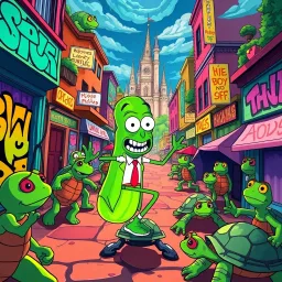Pickle Prowess: Turtle Tactics - Text-based game