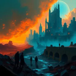 Sentinels of the Wasteland - Text-based game